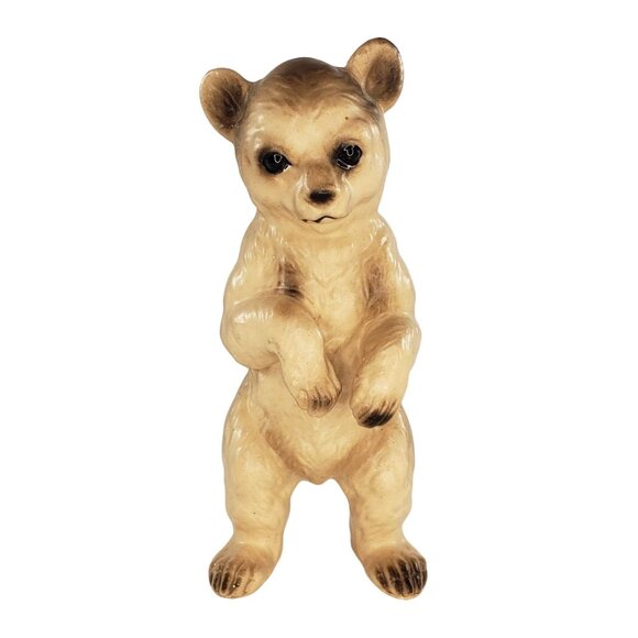 Josef Originals Grizzly Bear Cub Standing Figurine HTF - Picture 1 of 5